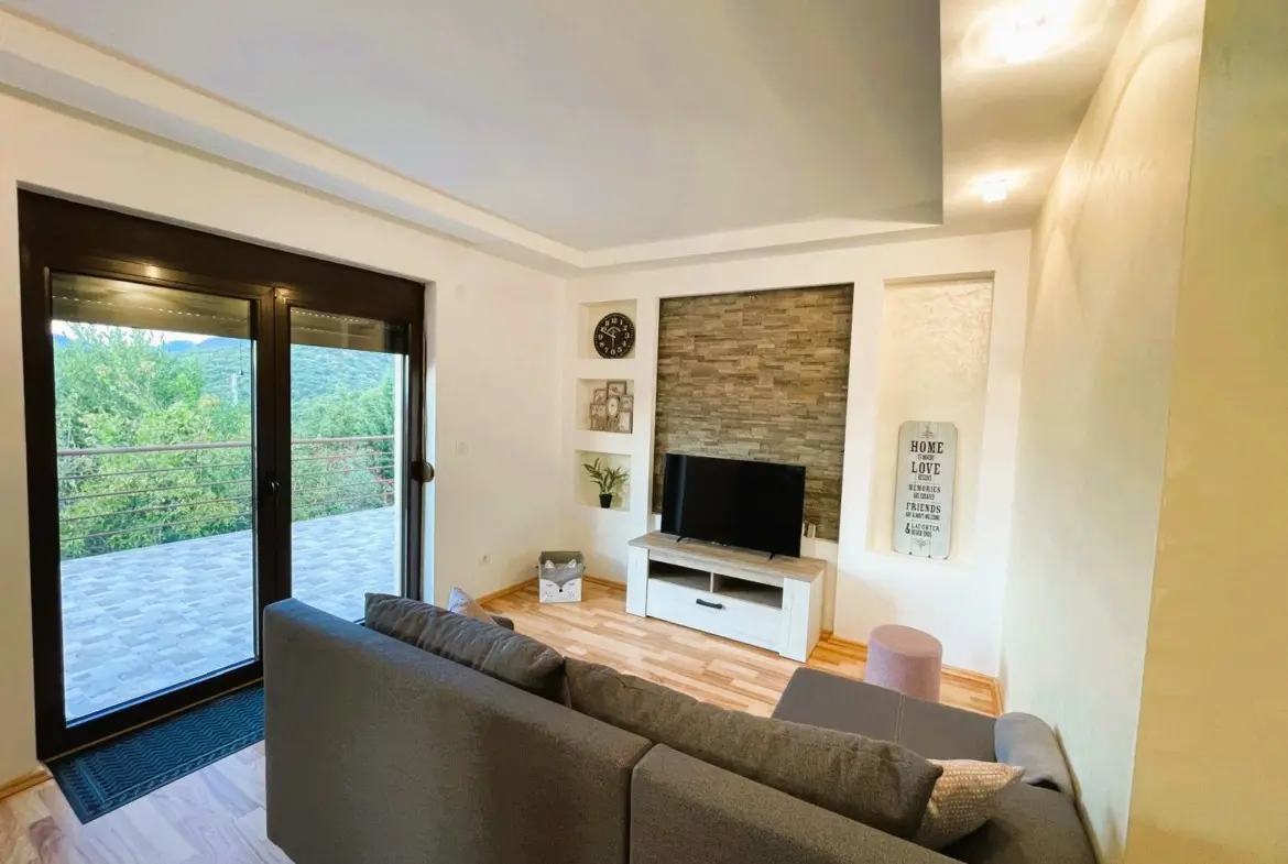 Warm living room at Villa Adriatic by Purnukka